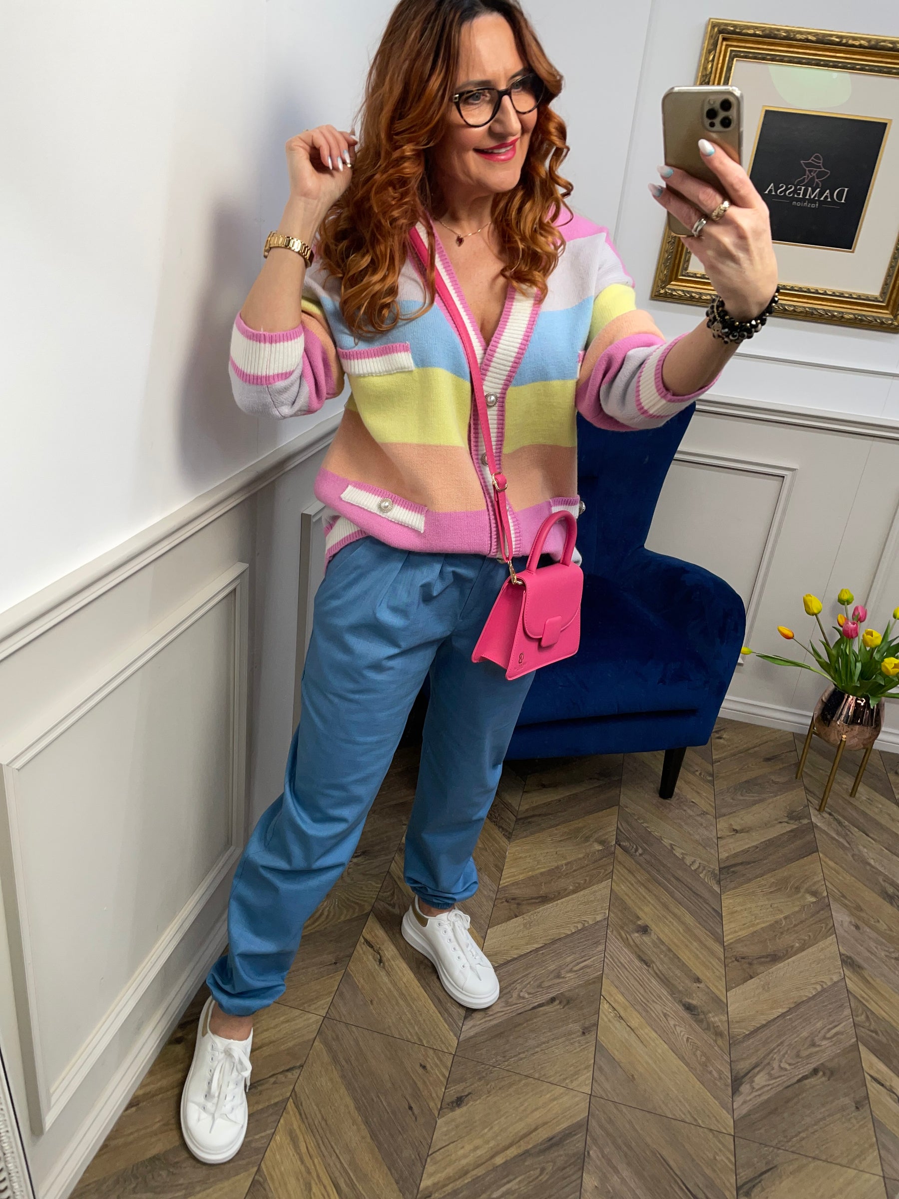 Knitted Cardigan Colorado Pastel