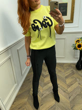 Short Sleeve Jumper Coco Yellow