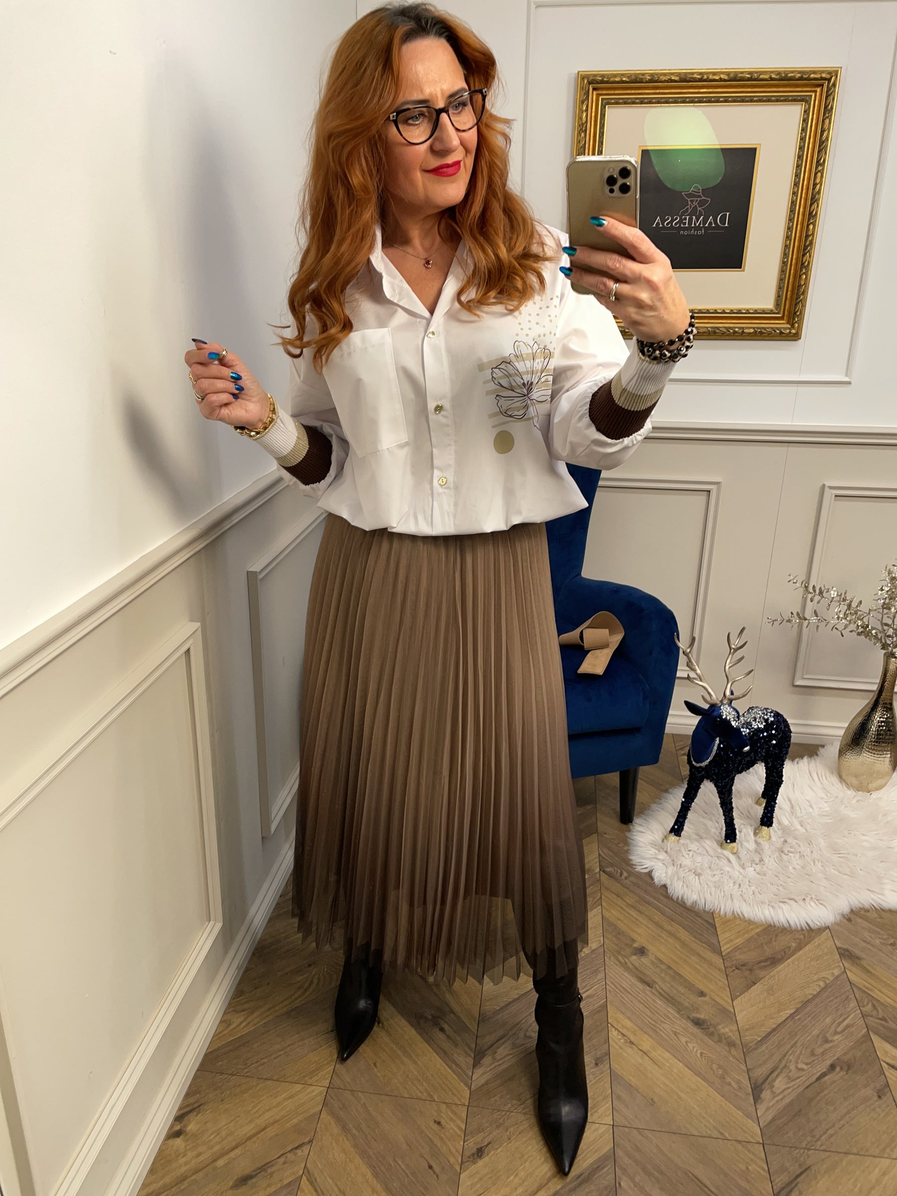 Cotton Shirt Presley White