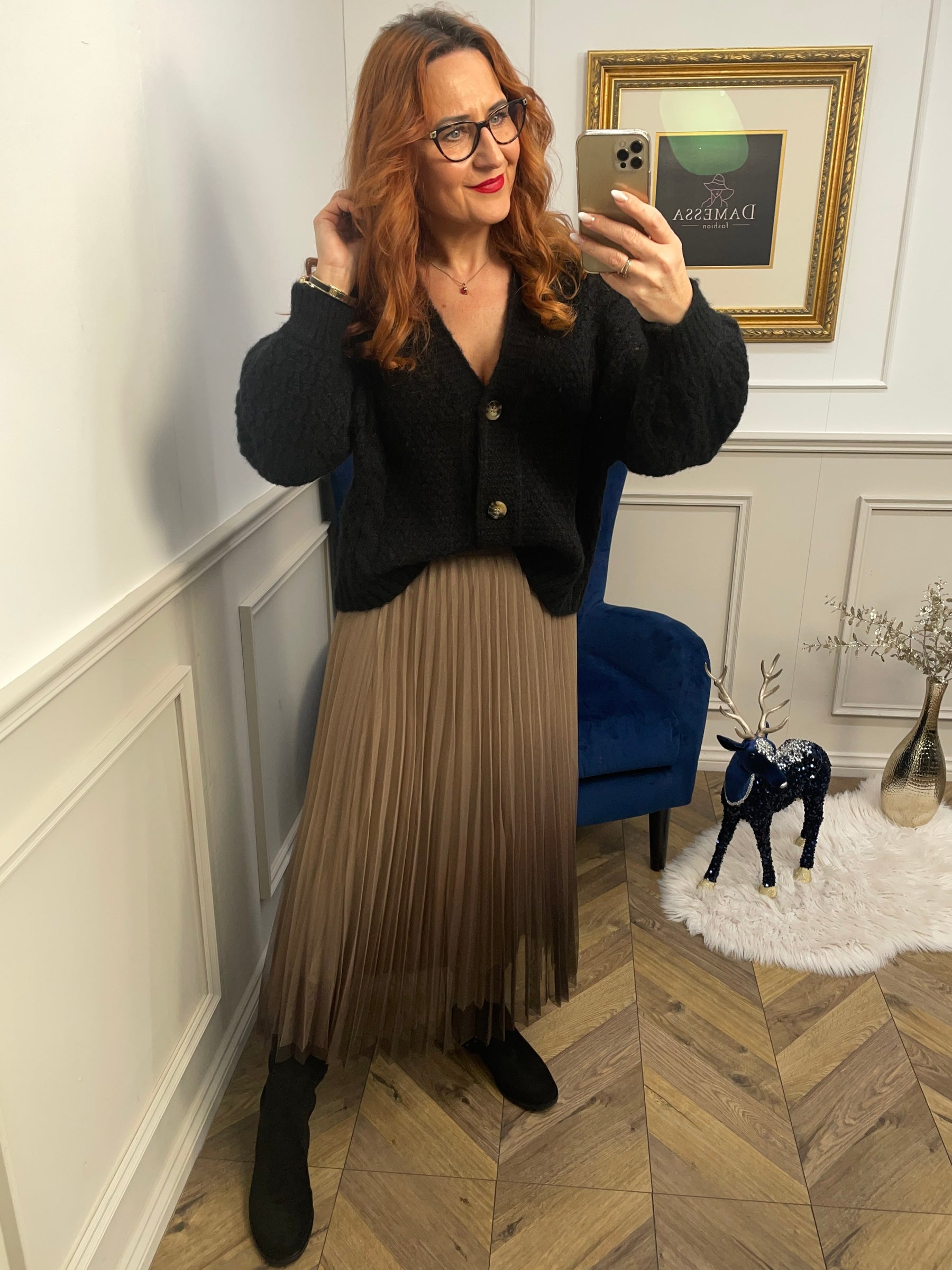 Chunky Knit Cardigan Varius