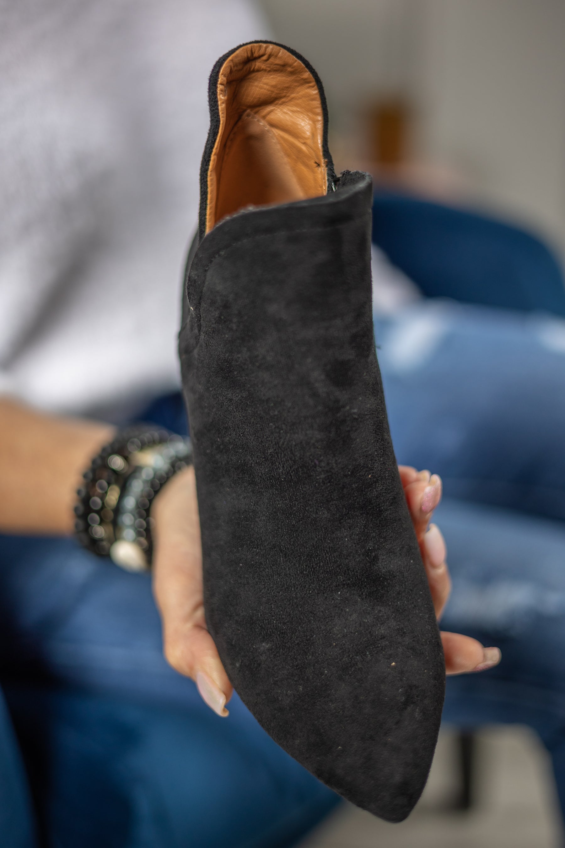 Ankle Heeled Boots Claire Black