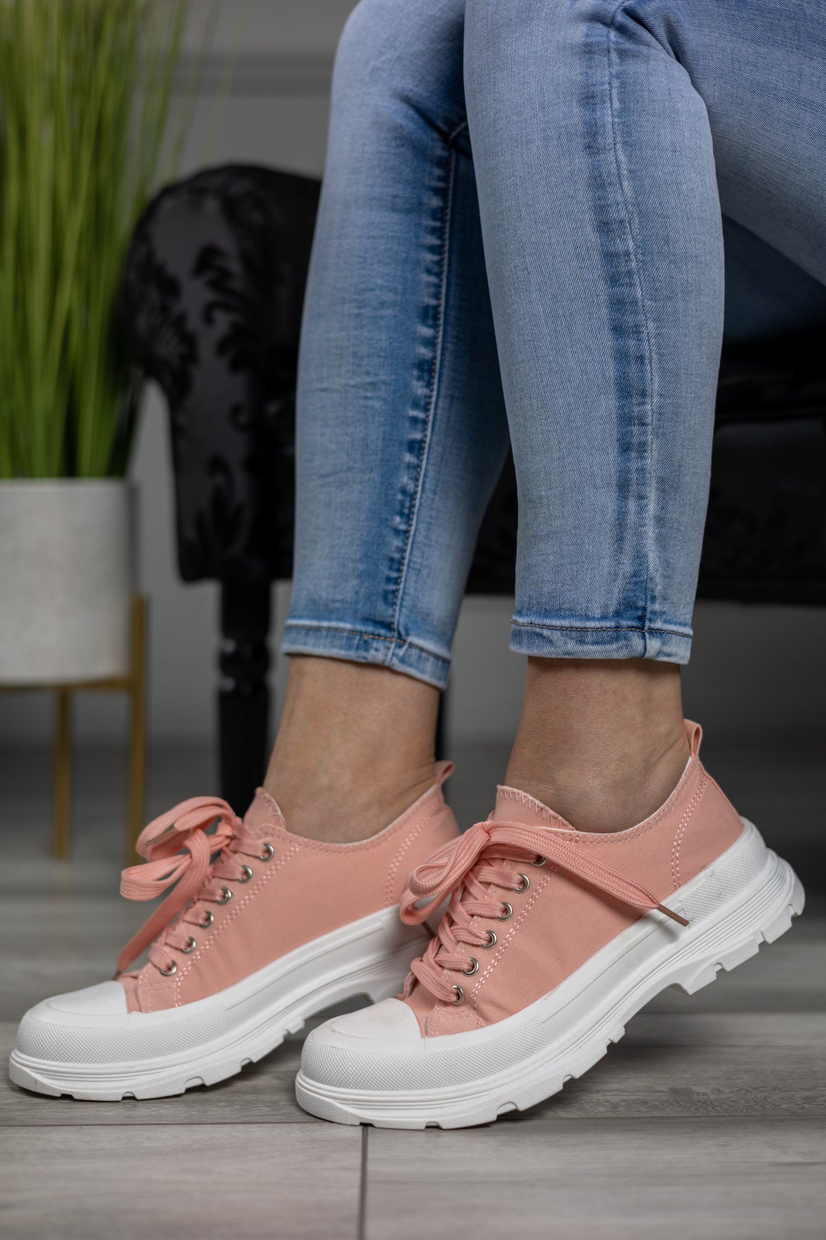 Lace-up Trainers Turin Pink