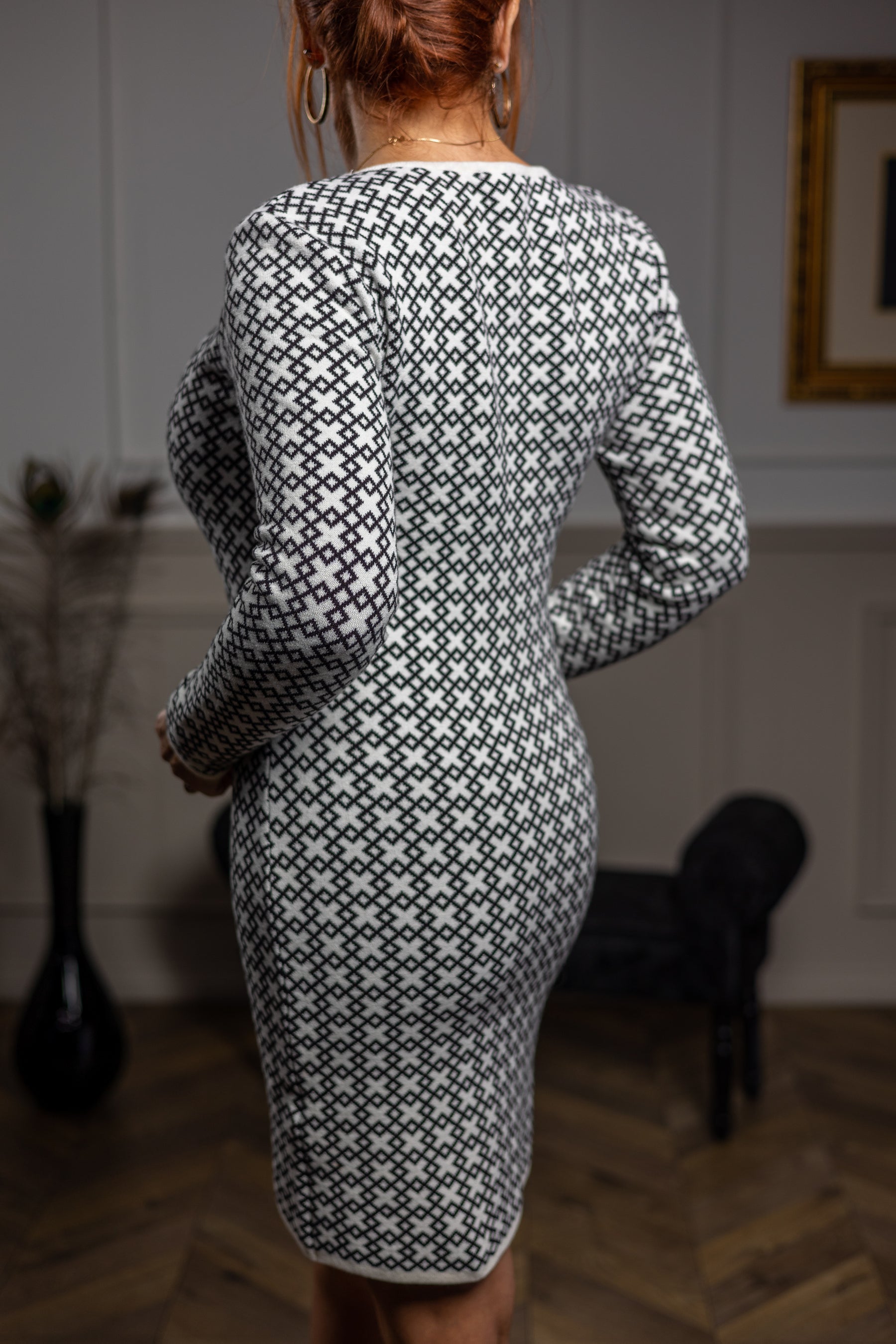 Knitted Dress Catarina Black