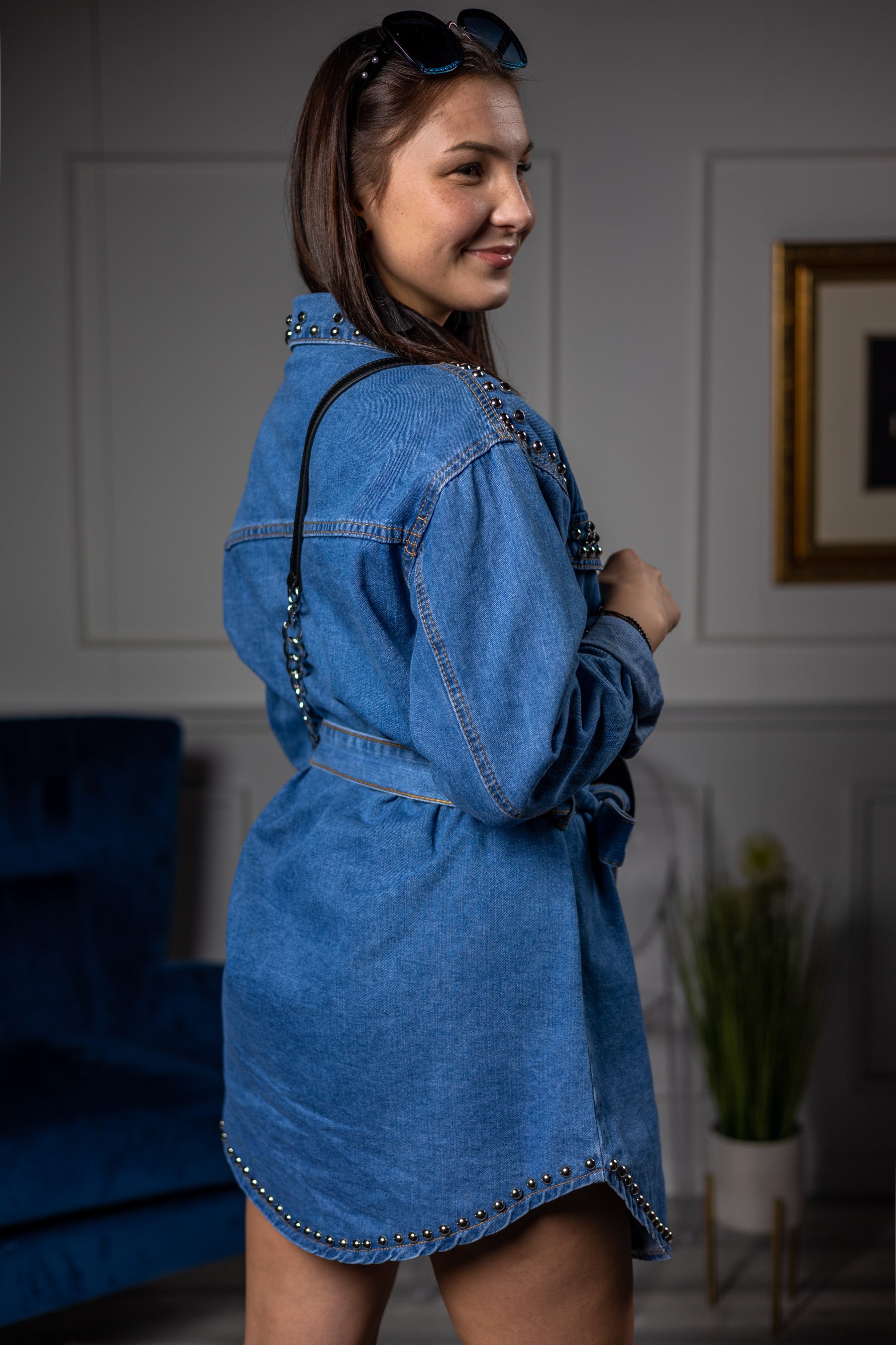 Denim Shirt Dress Missouri Blue