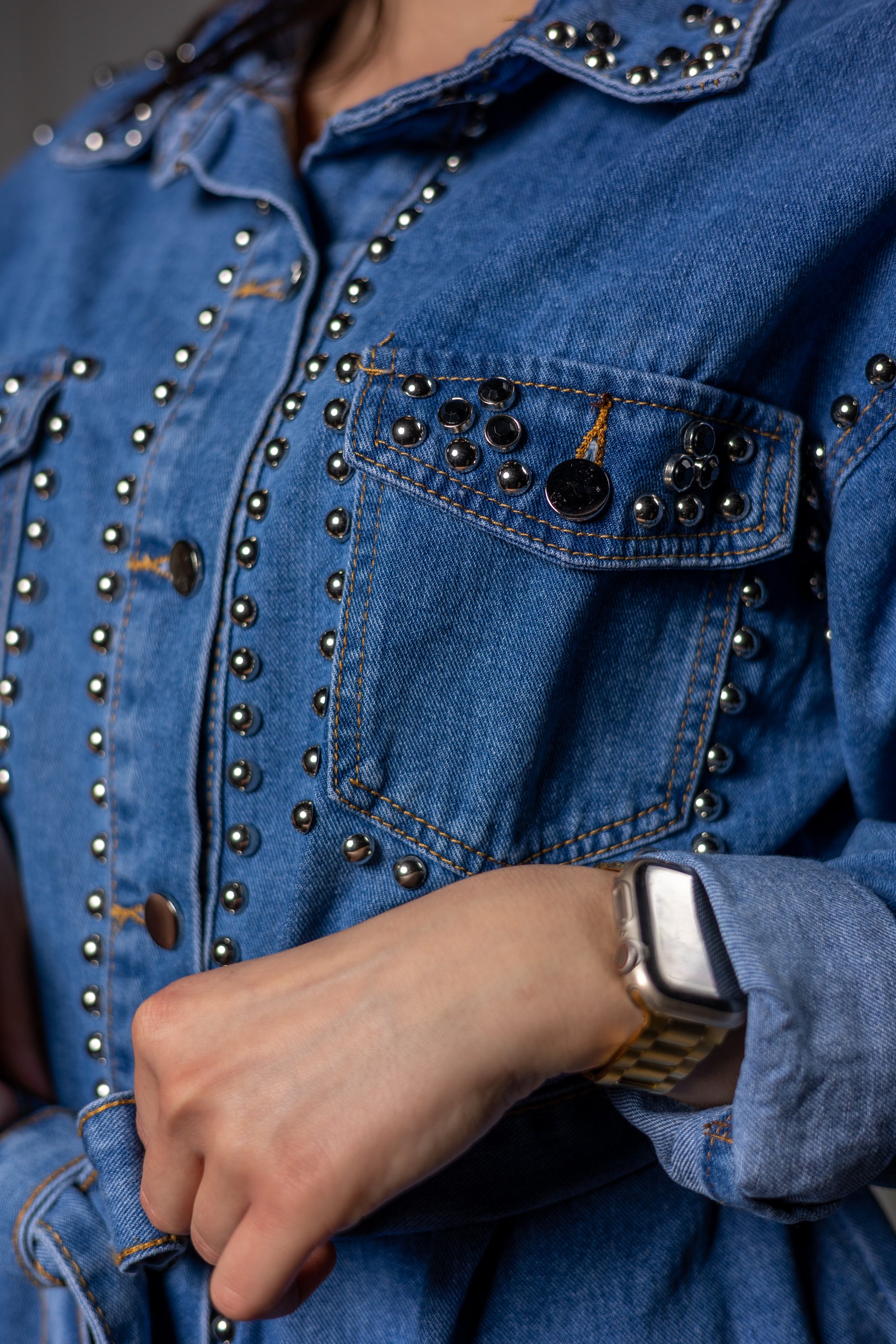 Denim Shirt Dress Missouri Blue