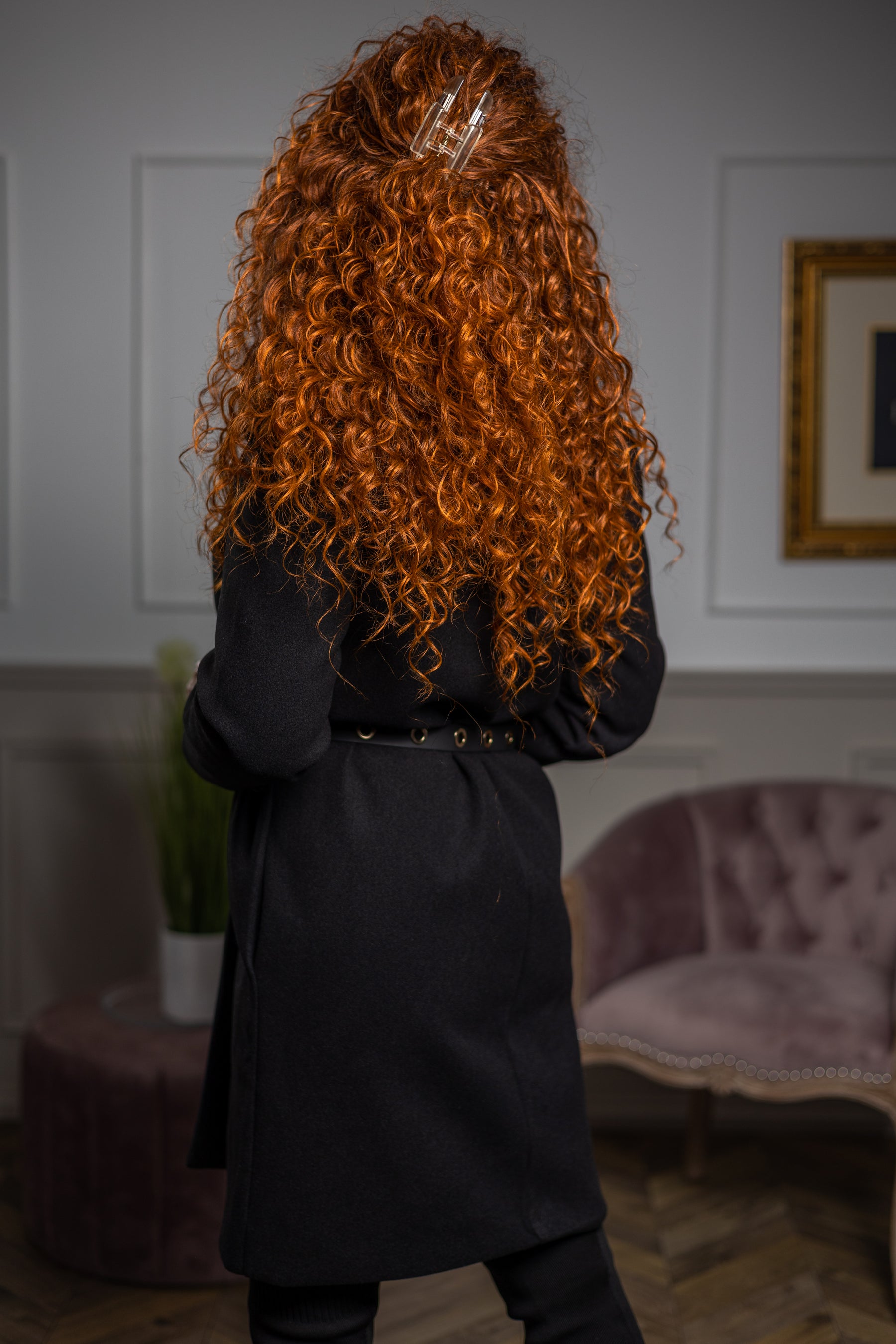 Blazer Belted Coat Vanessa Black