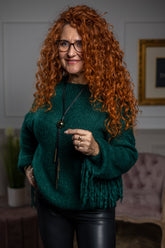 Knitted Jumper Frangia Green