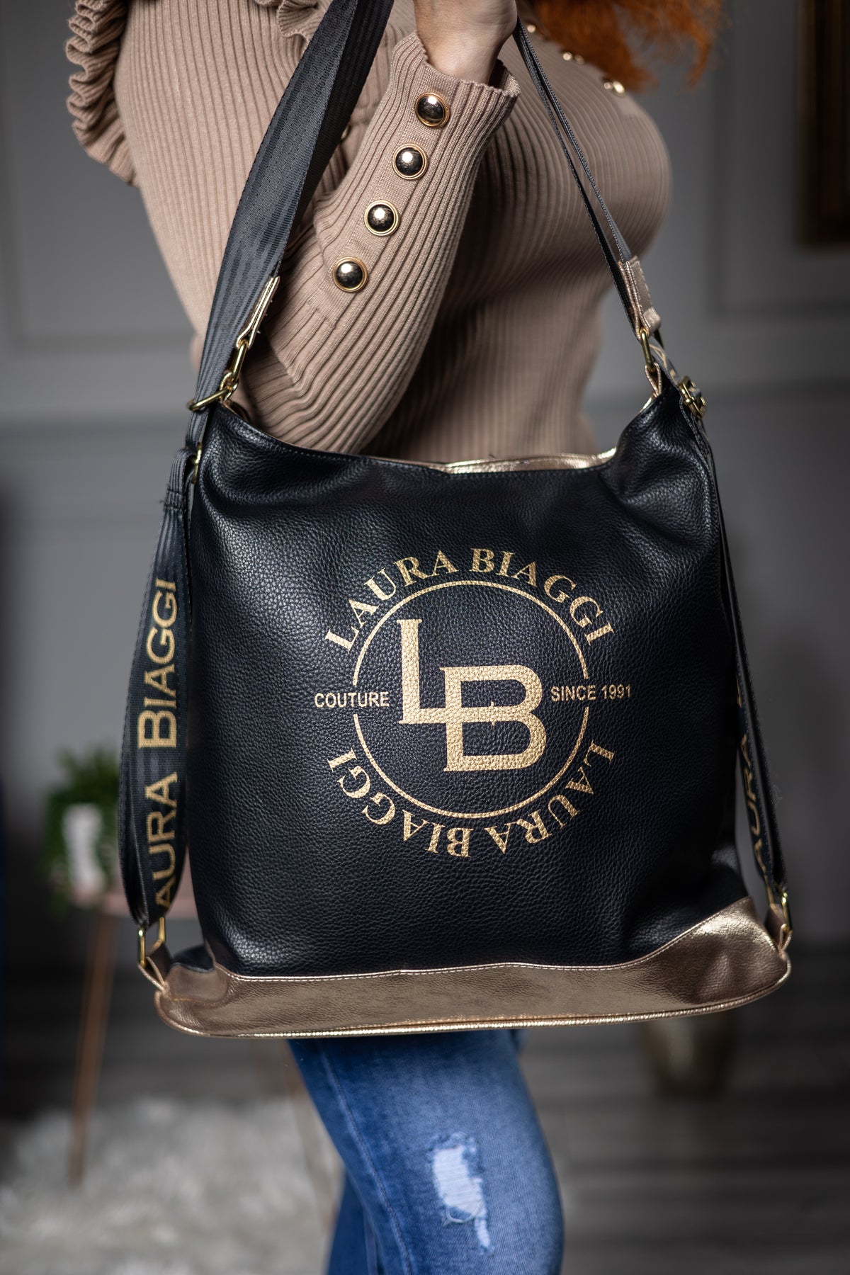 Handbag/Backpack Amigo Gold