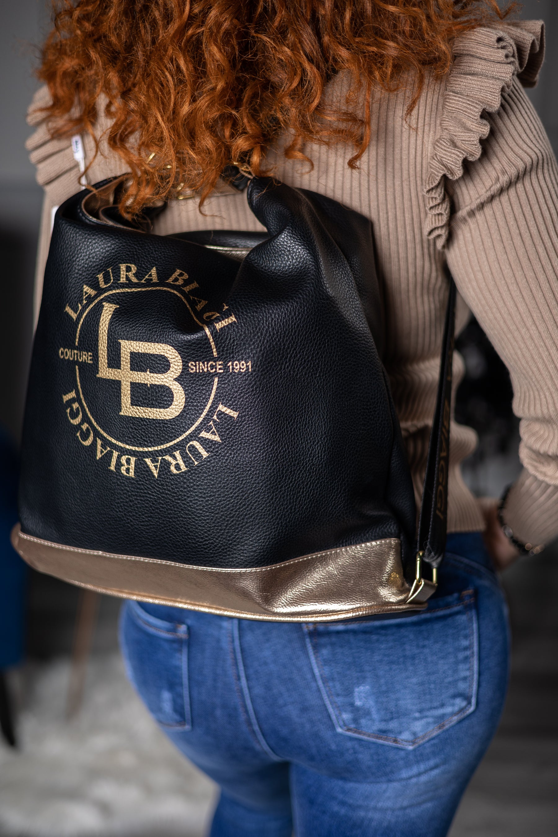 Handbag/Backpack Amigo Gold