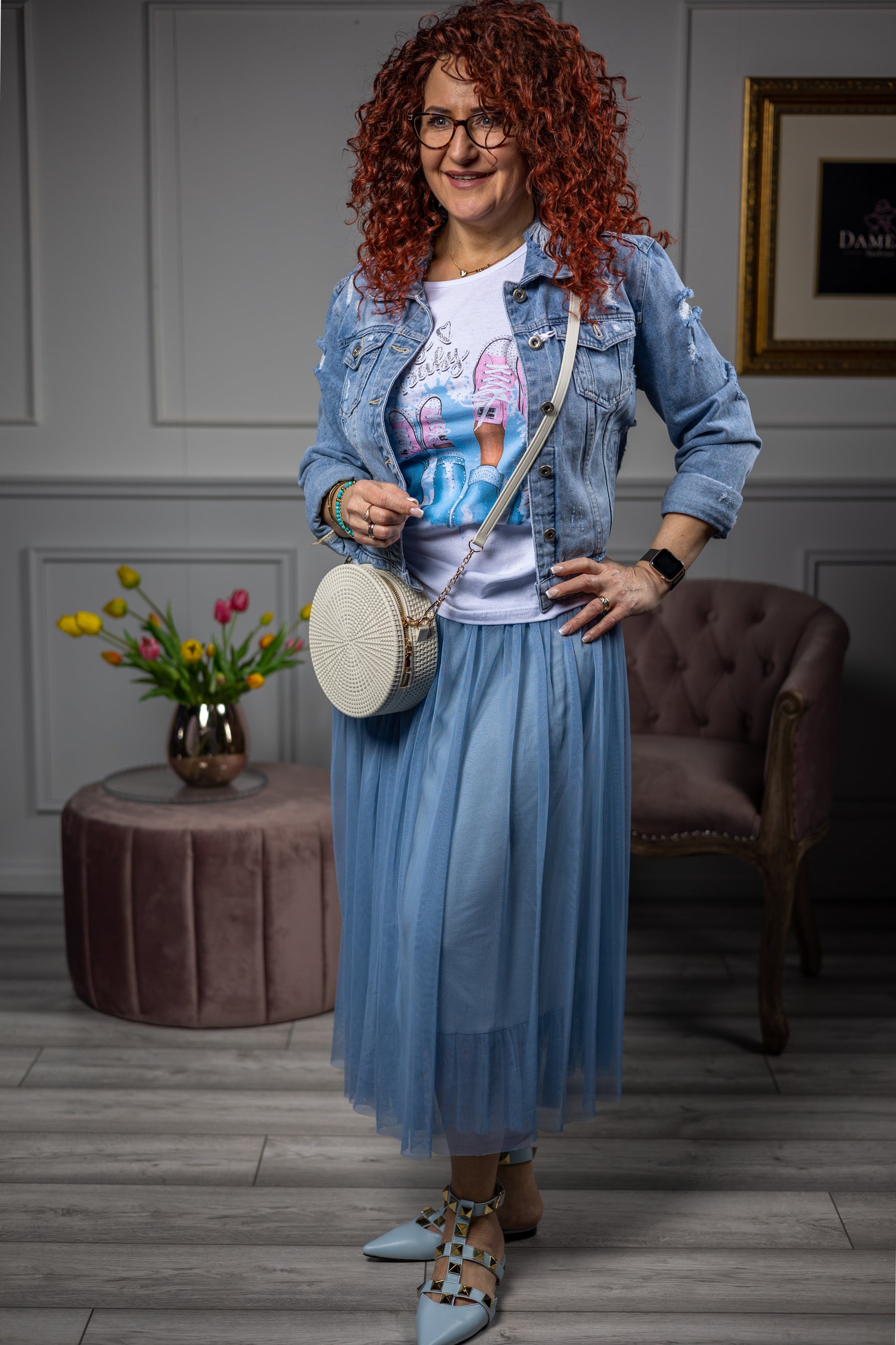 Cotton T-Shirt My Baby White