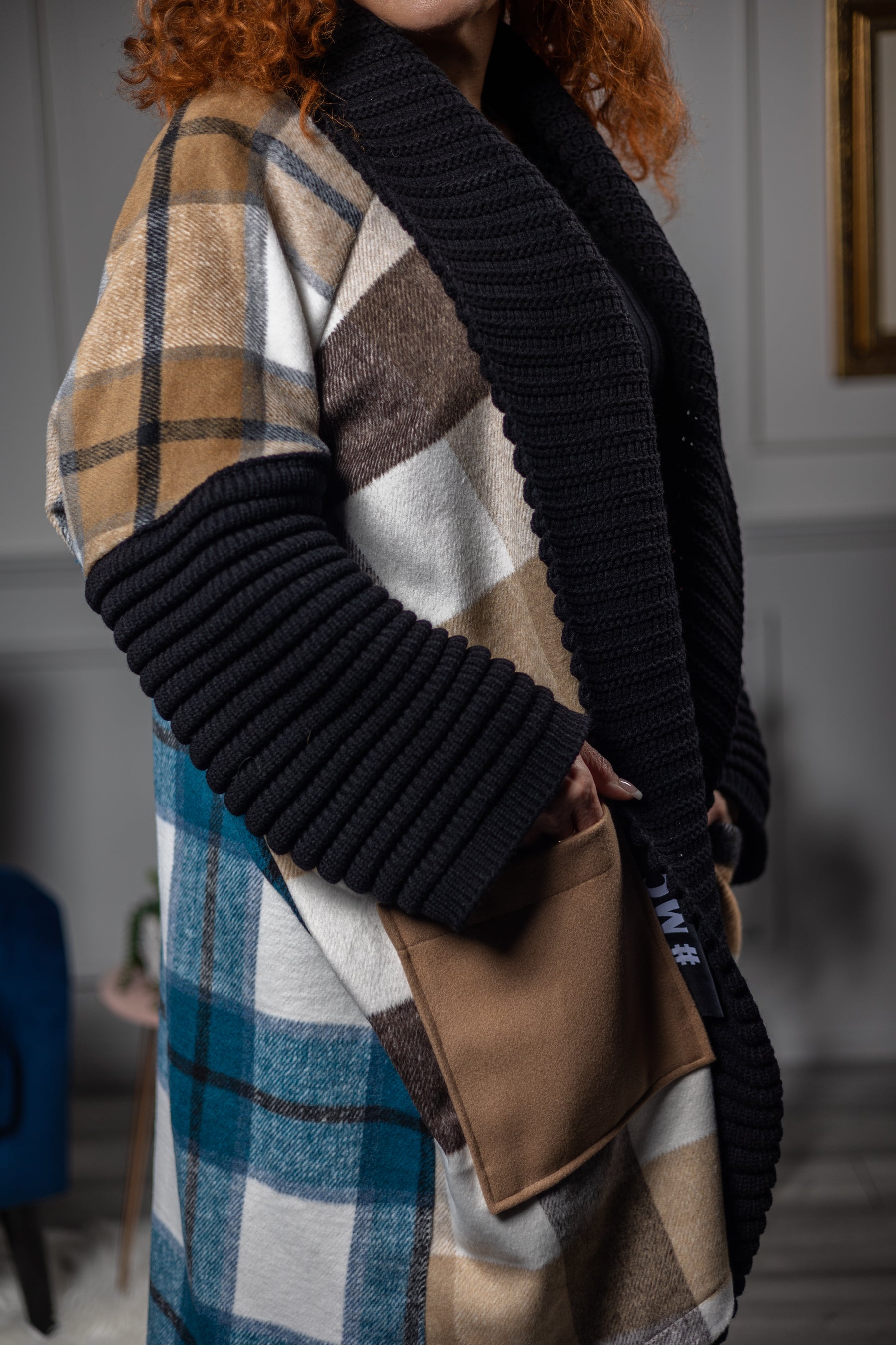 Loose Sweater Inserts Coat Texas