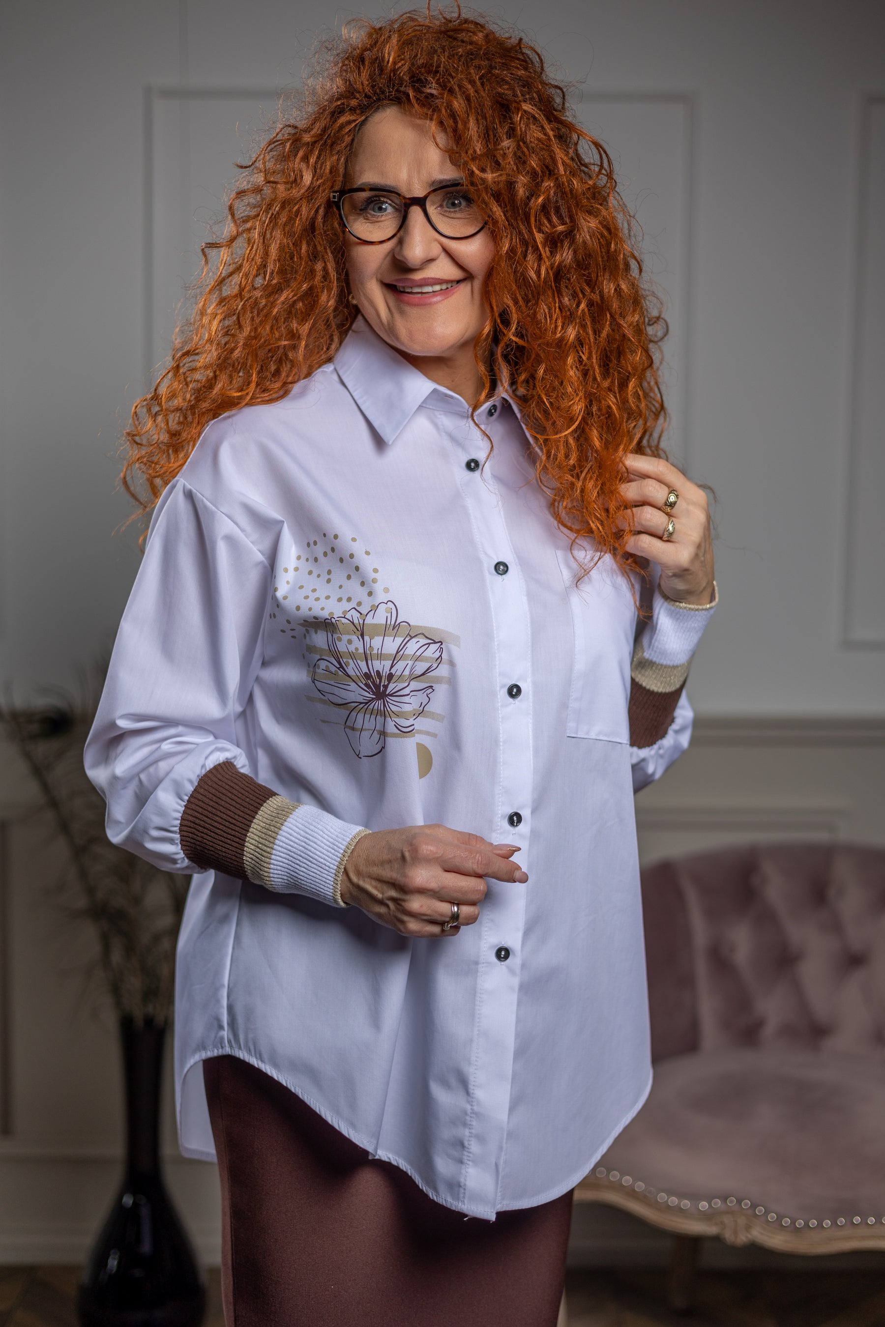 Cotton Shirt Presley White