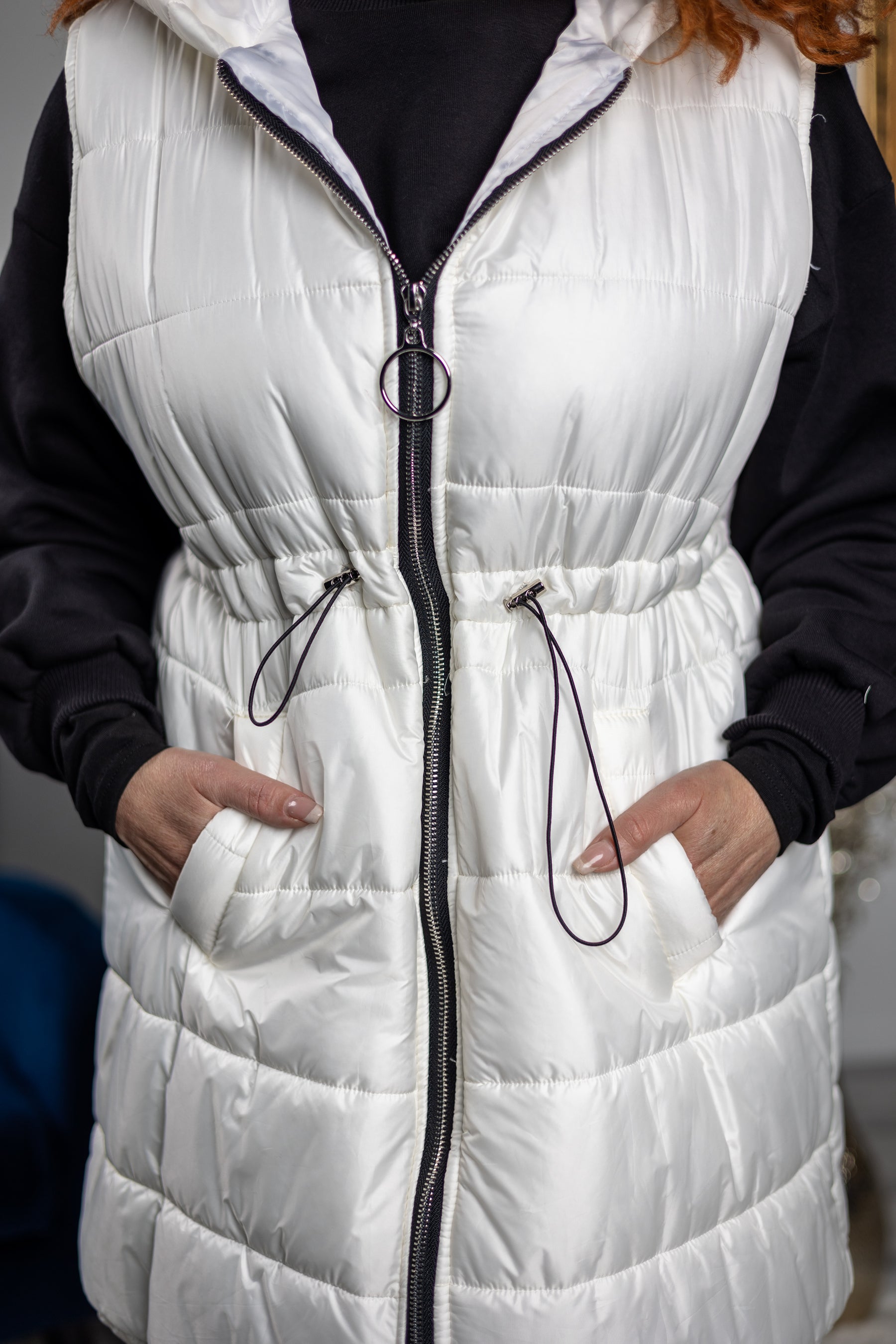 Quilted Gilet Snow White