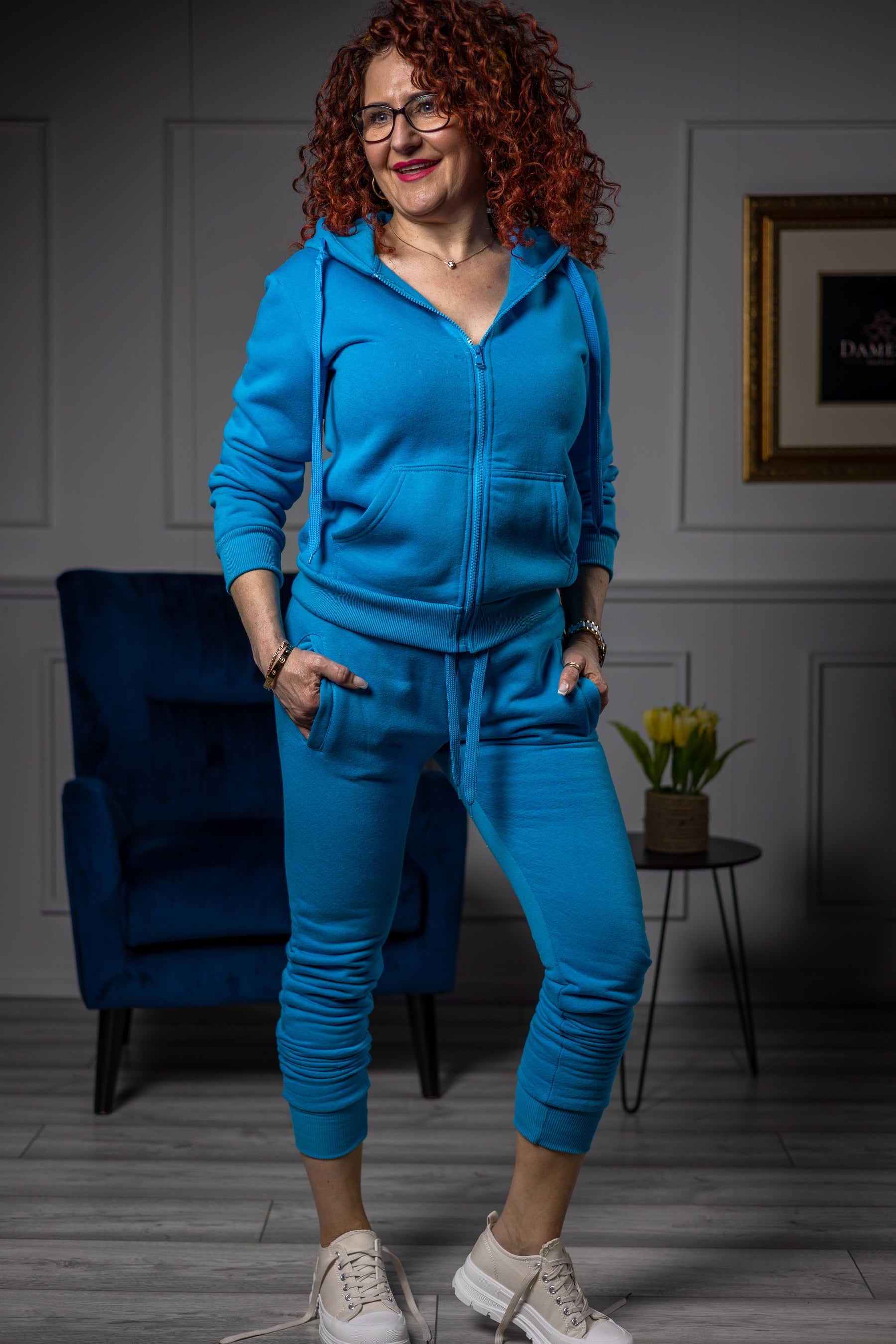 Cotton Tracksuit Paloma Blue