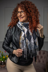 Lightweight Scarf Tallina Black