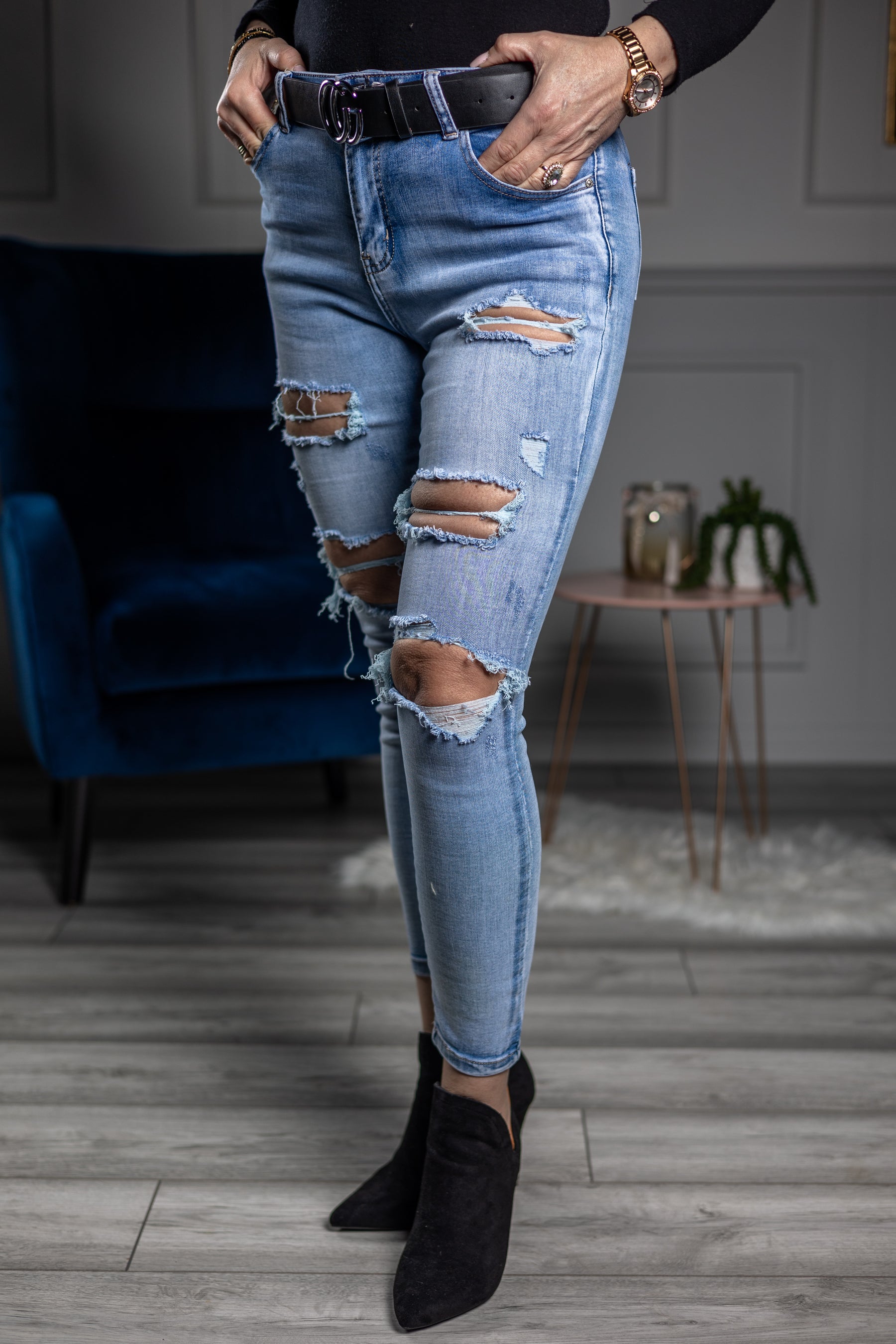 Ripped Jeans Joko Light Blue