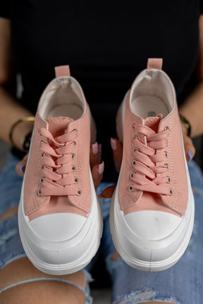 Lace-up Trainers Turin Pink