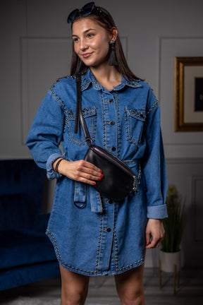 Denim Shirt Dress Missouri Blue