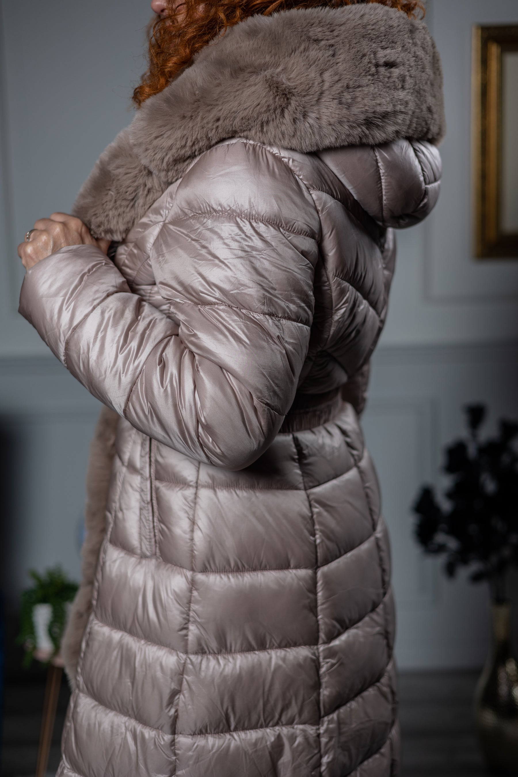 Puffer Coat Rosie Rose-Gold