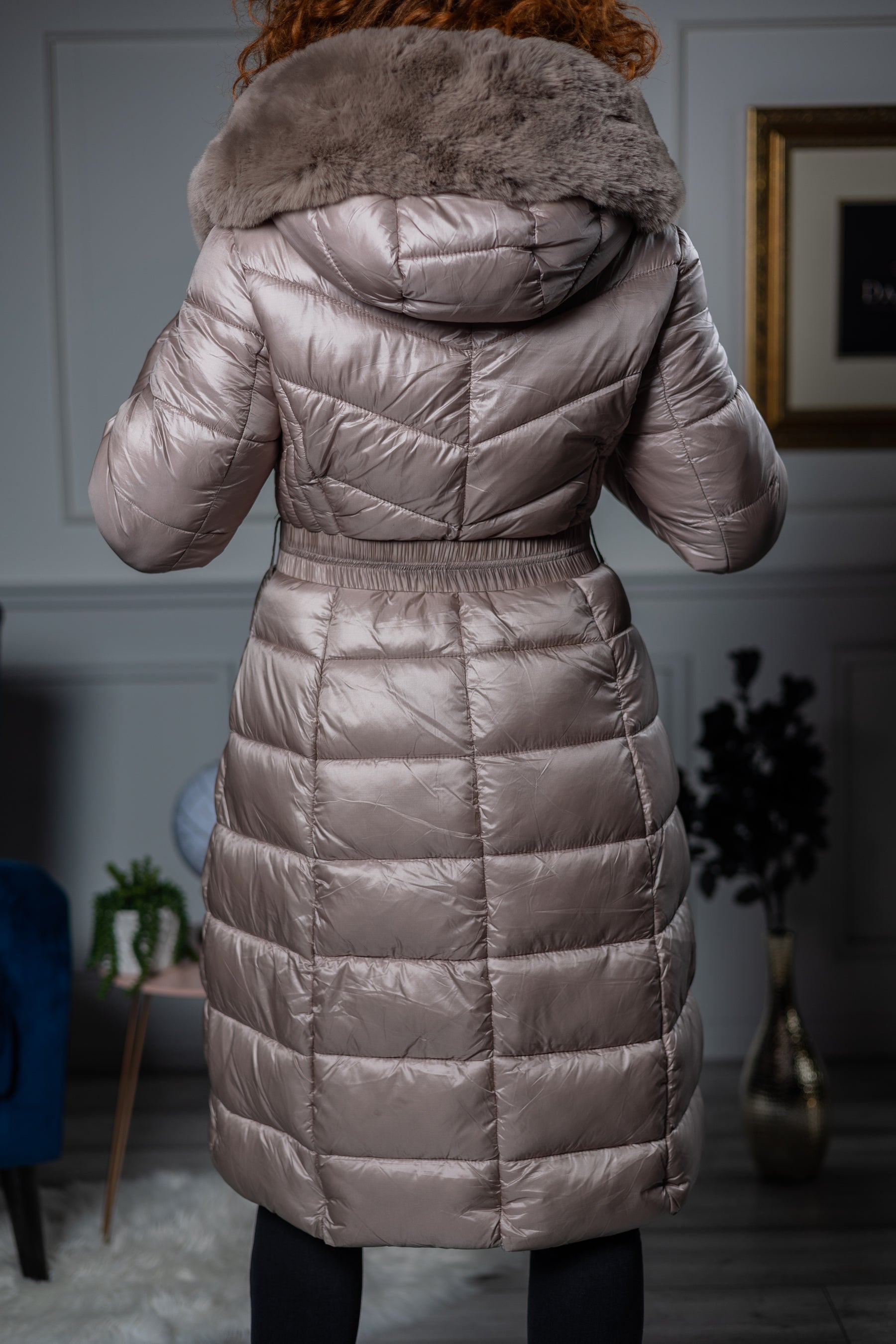 Puffer Coat Rosie Rose-Gold