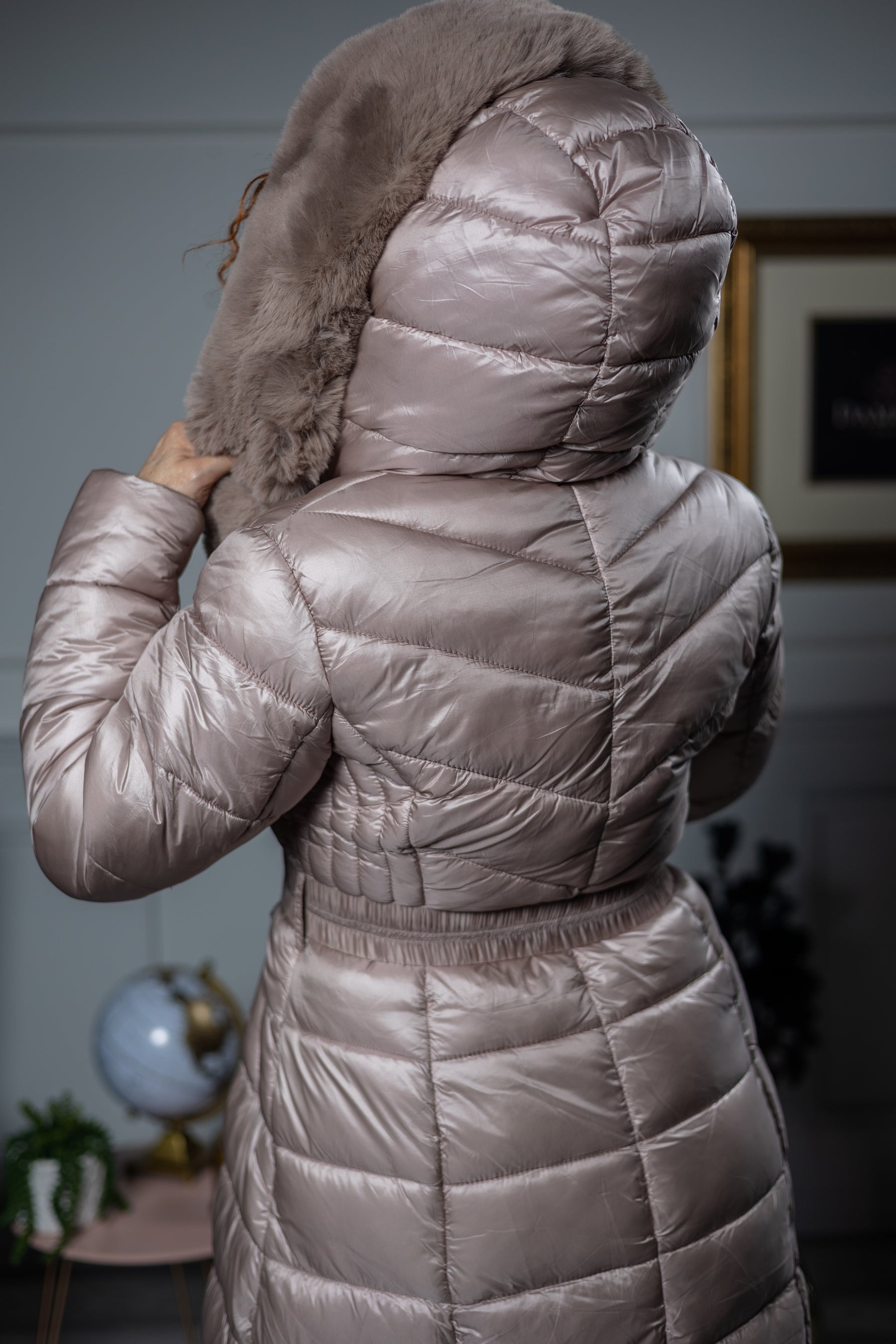 Puffer Coat Rosie Rose-Gold