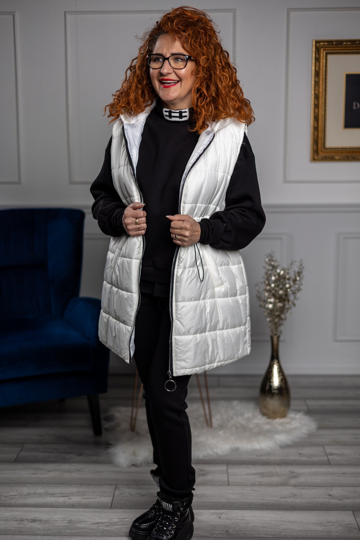 Quilted Gilet Snow White