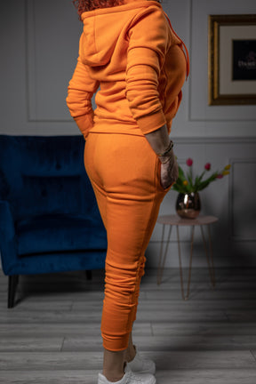 Cotton Traksuit Set Paloma Orange