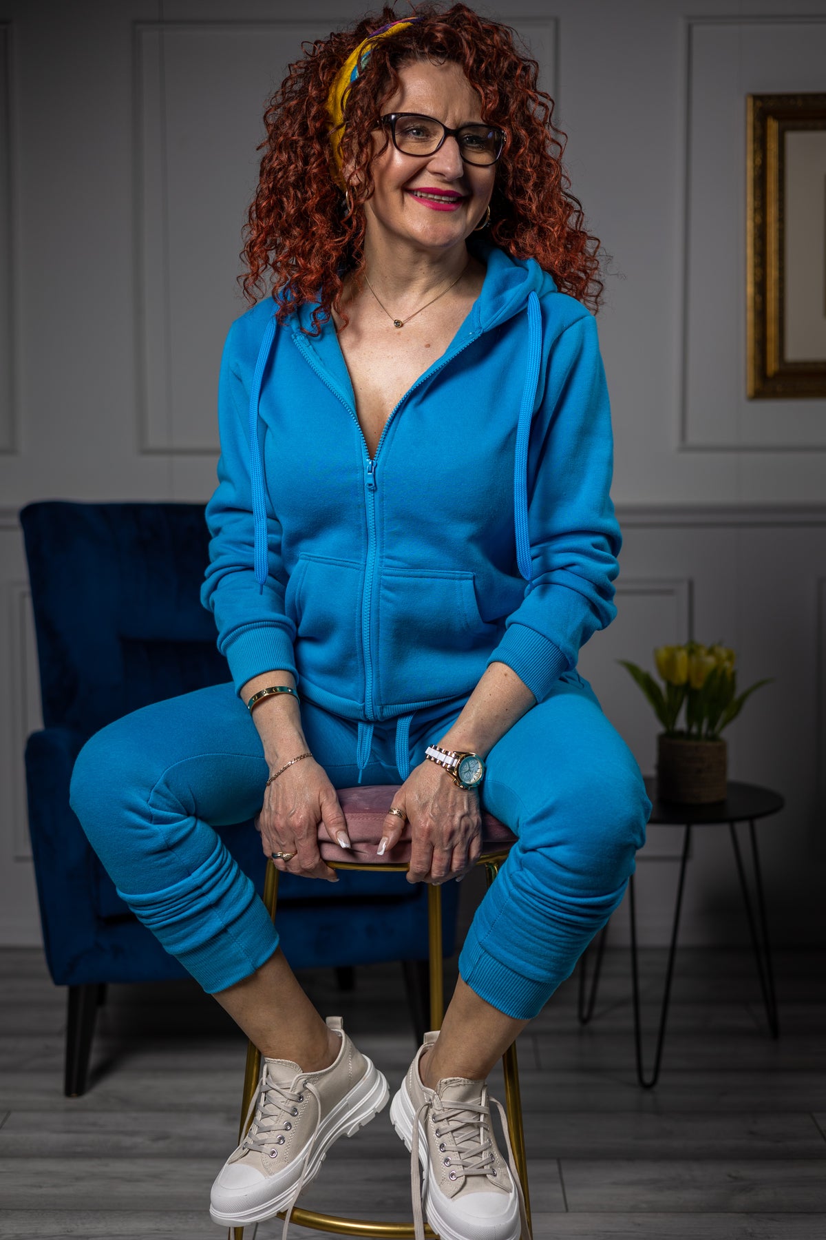 Cotton Tracksuit Paloma Blue