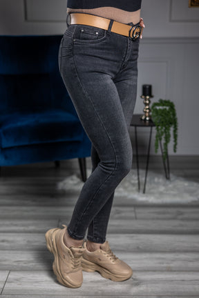 Distress Jeans Jenna Black